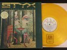 STYX The Grand Illusion GOLD Vinyl LP Canada A&M SP 4637 EX/VG+ IMPORT Hype 1977