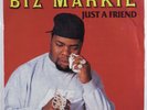 Rap Hip Hop 45 BIZ MARKIE Just A Friend COLD CHILLIN' VG+/VG++ pic sleeve HEAR