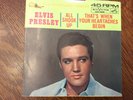 ELVIS “All Shook Up” & “That’s When Your  ” 45 rpm 7” Pic. Sleeve Only #447-0618