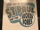 St Paul And The Broken Bones RARE Live And In Person Lp Colored Vinyl
