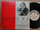 Leonid Kogan/Grigory Ginzburg BEETHOVEN Sonata No.1  Le Chant du Monde LD-A-8191
