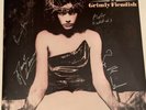 The Damned Signed Grimly Fiendish White Vinyl 12” Single.