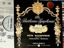 BEETHOVEN SYMPHONIES No 1 & 8 OTTO KLEMPERER LP SAX 2318