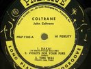 JOHN COLTRANE US PRESTIGE 7105 RVG DG NJ Yellow 2nd MONO 1957 VG LP Vinyl Record