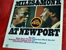 Miles and Monk at Newport - Miles Davis & Thelonious Monk  Jazz Album - EUC