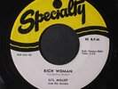LI'L MILLET & CREOLES: Rich Woman / Hopeless Love 45 (first press) Blues & R&B