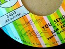 Sam Cooke SIGNED  You Send Me 45... Beautiful Autograph