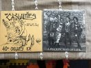 The Casualties 40 Ounce Casualty + Way Of Life Rare Exploited Gbh Vice Squad