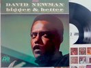 David Newman BIGGER & BETTER lp 1968 Atlantic 1505 Bernard Purdie PROMO wlp