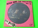 THE SEX PISTOLS - NEVER MIND THE BOLLOCKS PICTURE DISC LP (ORIG)   PUNK / 77