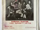 Rare 1973 New York Dolls Iggy & The Stooges Memphis Concert Flyer Punk Poster