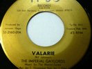THE IMPERIAL GAYLORDS mint minus doowop TY-DO 45 VALARIE b/w HERE IT COMES F1051