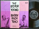 BUDDY RICH LESTER YOUNG TRIO NORGRAN MG N-1074 US 1956 DG MONO Aye Guy CLEAN