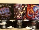 3 MOTORHEAD Albums Iron Fist, Bomber AND Another Perfect Day OG Press VINYL LP