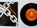 CHAINMALE FREAKOUT 7” SINGLE 1ST OZ PRESS CS-113 A/B  ELECTRO NEW WAVE