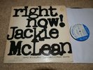 Jackie Mclean Right Now  LP BST-84215 on Blue Note (liberty)