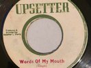 GETHERERS - WORDS OF MY MOUTH - UPSETTER ( RARE KILLER ROOTS 7 )
