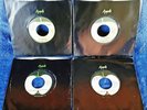 THE BEATLES - BALLAD OF, MATCHBOX, I'LL CRY, WALRUS - APPLE LABEL  - (4) 45 LOT