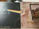 Polaroid bluetooth record player with sweet original vinly albums, the beatles,