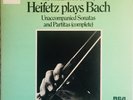 HEIFETZ : BACH 6 SONATAS & PARTITAS SOLO VIOLIN 3LP BOX RCA SER5669/71 UK NM+