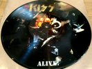 KISS ALIVE  Limited Edition KISS ARMY Picture Disc Excellent Condition +Download