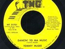 TOMMY McGEE 'Dancin To Ma Music' NM Michigan Private 1979 Never played Soul 45