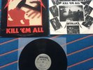 KILL 'EM ALL Metallica LP MEGAFORCE RECORDS MRI 069 First Press 1983 USA Vinyl