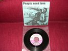 Rare 45t Bjorn and Benny with Frieda and Anna people need love POP FRENCH VOGUE