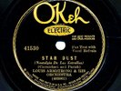 LOUIS ARMSTRONG on 1931 Okeh 41530 - Star Dust / Wrap Your Troubles in Dreams