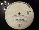 THE CURE-BOYS DON'T CRY+2-POLYDOR/FICTION FICSX24DJ PROMO/DEMO