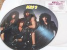 KISS CRAZY NIGHTS 12' PICTURE DISC LP 1987 STICKER SLEEVE