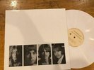 BEATLES White Unplugged Album LP WHITE VINYL NM- Demos Rare OOP john lennon