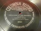 78rpm COLUMBIA RECORD CO..3640 one-sided record 