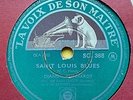 Disque 78 tours   Django Reinhardt .... Saint Louis Blues  /   Boucin ' around