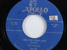 Doo Wop 45 CELLOS I Beg For Your Love APOLLO HEAR