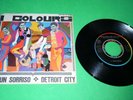 RARO 45GIRI	 I COLOURS - CON UN SORRISO - DETROIT CITY - ANNO 1967 - BEAT -