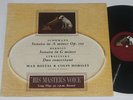 HMV CLP 1124 Max Rostal Horsley Violin Sontatas Schumann Debussy Stavinsky MINT