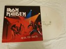 Iron Maiden - Metal For Mantis (White Vinyl) - Top Condition