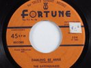 Doo Wop Popcorn 45 EARTHQUAKES Darling Be Mine Fortune HEAR
