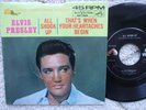 Elvis Presley - All Shook Up / That's When Your Heartaches Hard To Find USA 45