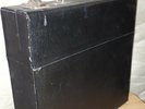 Vintage 78rpm shellac records storage box