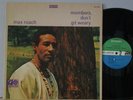 Max Roach Members Don't Git Weary Green/Blue Lbl Original NMint Charles Tolliver