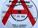 BILLY J. KRAMER   FROM A WINDOW ** 1964 PARLOPHONE 45 DEMO