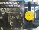Stan Getz Quintet - Interpretations LP MONO - Norgran N-1000 - VG/VG+ DG JAZZ