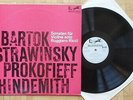 RUGGIERO RICCI BARTOK STRAVINSKY SONATAS FOR VIOLIN SOLO EURODISC STEREO