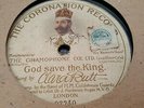 DAME CLARA BUTT GOD SAVE THE KING THE CORONATION RECORD HMV 03240