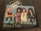 JOINED FORCES LP SHOW & TELL 1985 PRIVATE PRESS  HAIR METAL Ex