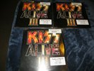 KISS Alive III * SEALED* ALL SAME #1468 RED, WHITE, BLUE*** SET OF 3