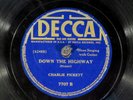 78 RPM -- Charlie Pickett, Decca 7707, VV+ / V Blues