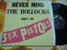 LP SEX PISTOLS NEVER MIND THE BOLLOCKS BARCLAY FRENCH BELGIUM 1ST PRESS   RARE